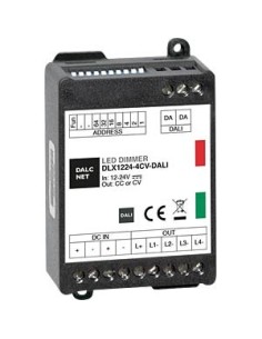 DLX1224-4CV-DALI WLAD-S-R DIMMER DMX 4CH 12-36V 384-1152W